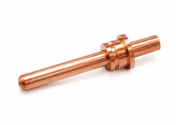 Copper turned component