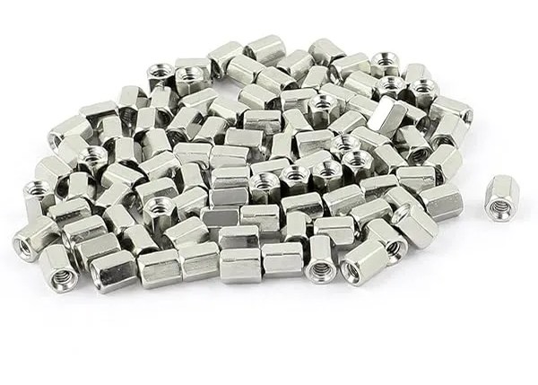 Threaded standoffs in bulk