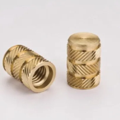 Brass threaded inserts