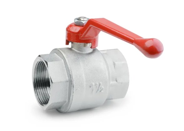 Chrome-plated ball valve